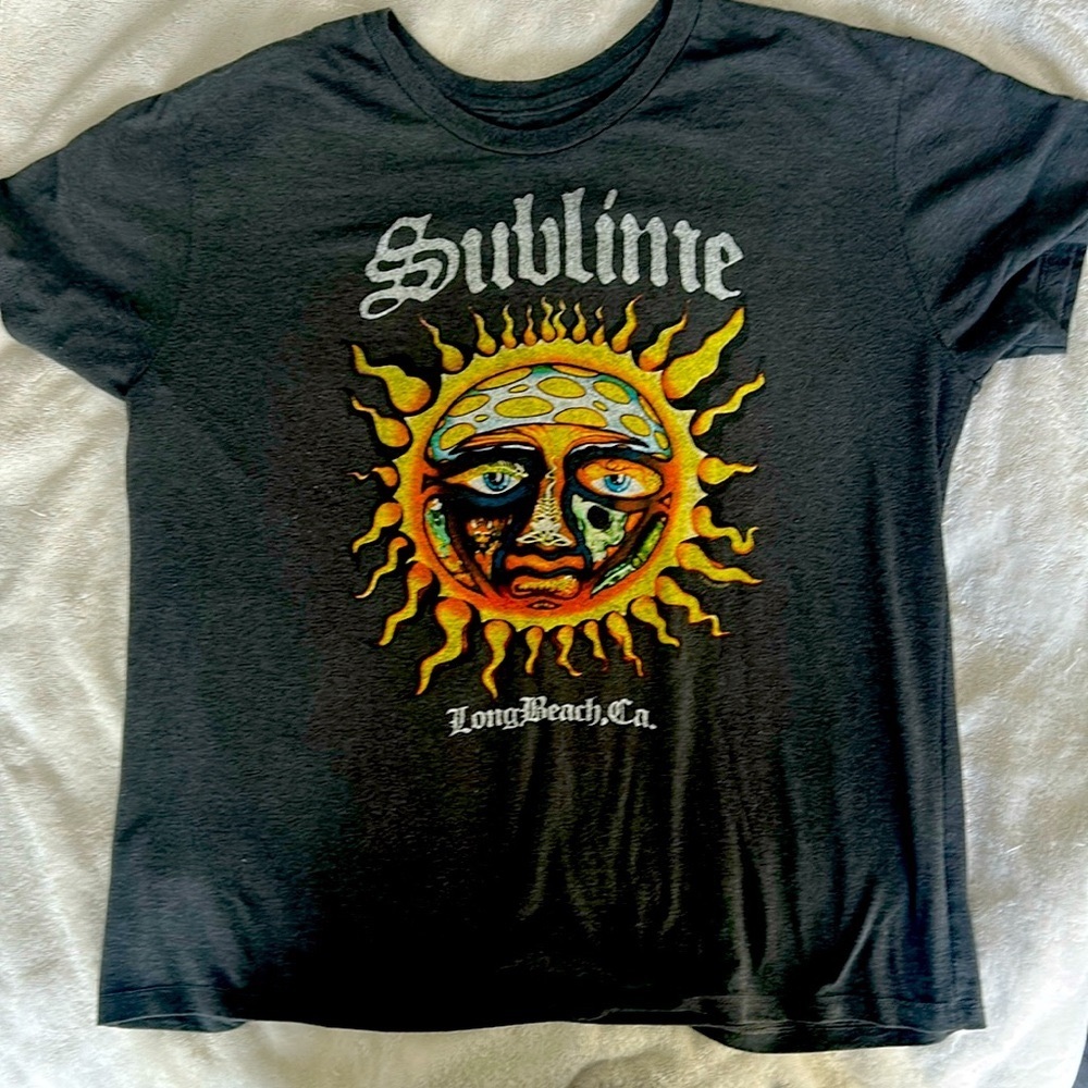 Sublime stamped sublime sun, Long Beach, California T-shirt